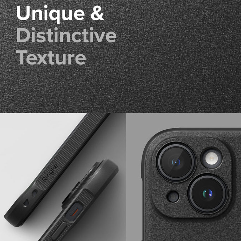 Picture of Apple iPhone 15 6.1 Case | Ringke Onyx Tough Heavy Duty Slim Light Drop Protection Case for Apple iPhone 15 6.1 (Black)