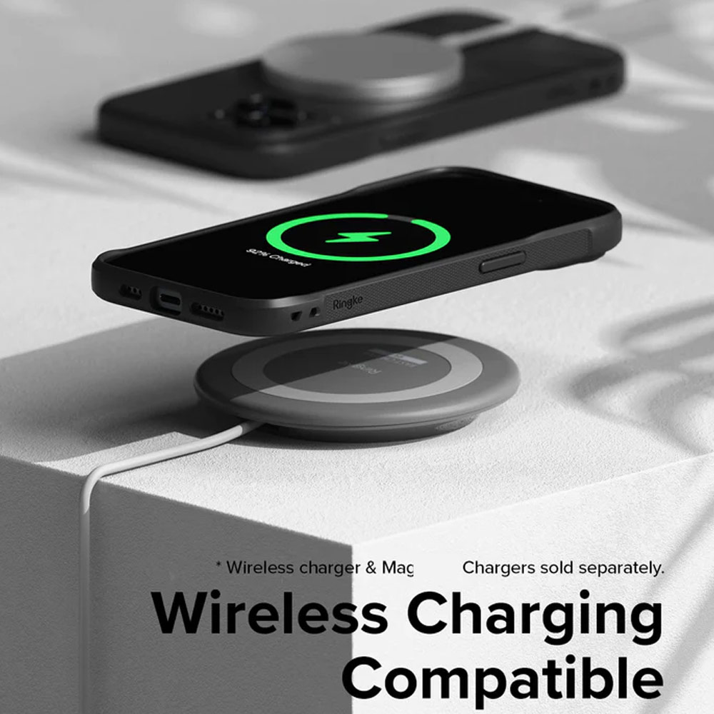 Picture of Apple iPhone 15 6.1 Case | Ringke Onyx Tough Heavy Duty Slim Light Drop Protection Case for Apple iPhone 15 6.1 (Black)