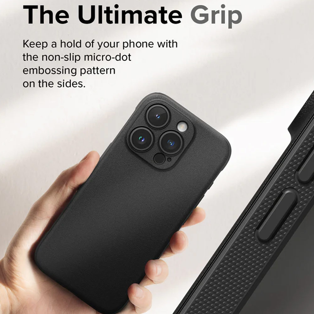 Picture of Apple iPhone 15 Pro Max 6.7 Case | Ringke Onyx Tough Heavy Duty Slim Light Drop Protection Case for Apple iPhone 15 Pro Max 6.7 (Dark Green)