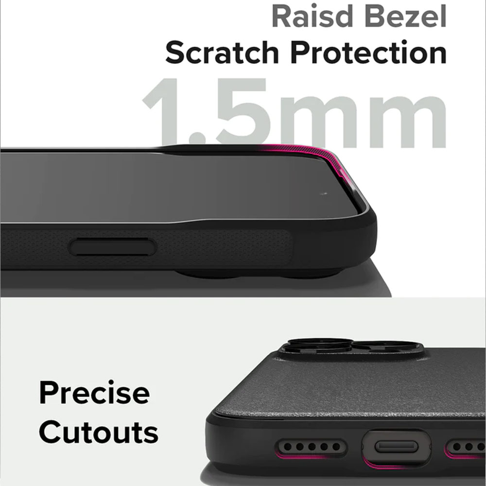 Picture of Apple iPhone 15 Pro Max 6.7 Case | Ringke Onyx Tough Heavy Duty Slim Light Drop Protection Case for Apple iPhone 15 Pro Max 6.7 (Dark Green)