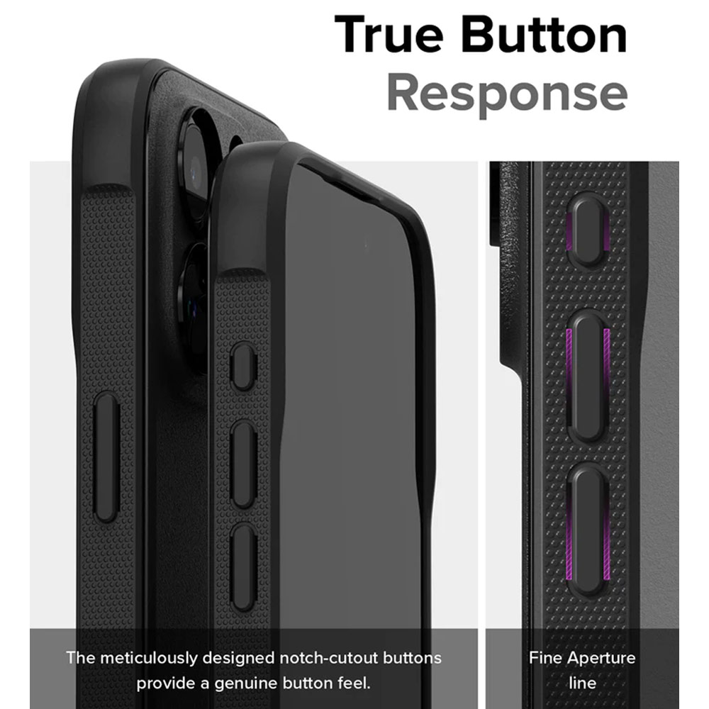 Picture of Apple iPhone 15 Pro Max 6.7 Case | Ringke Onyx Tough Heavy Duty Slim Light Drop Protection Case for Apple iPhone 15 Pro Max 6.7 (Dark Green)