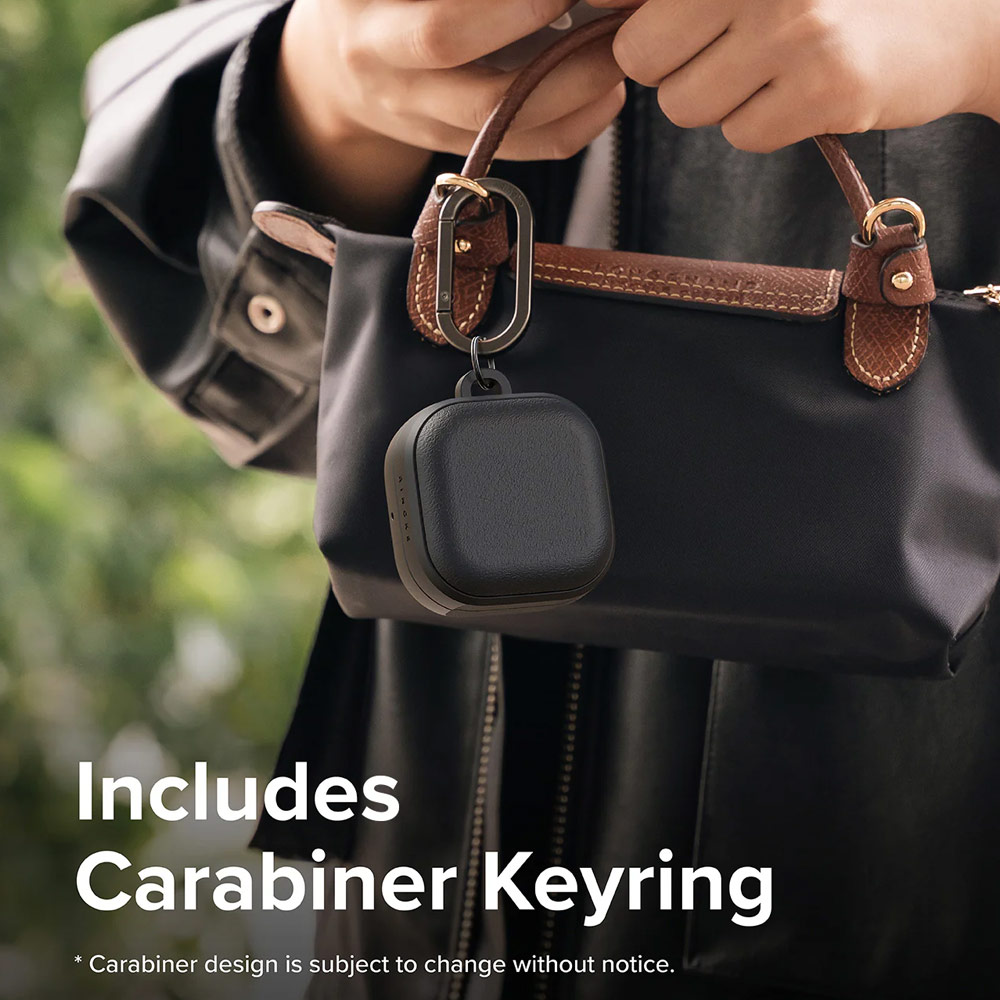 Picture of Samsung Galaxy Buds 4 Pro | 4 Case | Ringke Onyx Magnetic Rugged Impact Resistant Case for Samsung Galaxy Buds 4 Pro | 4 (Black)