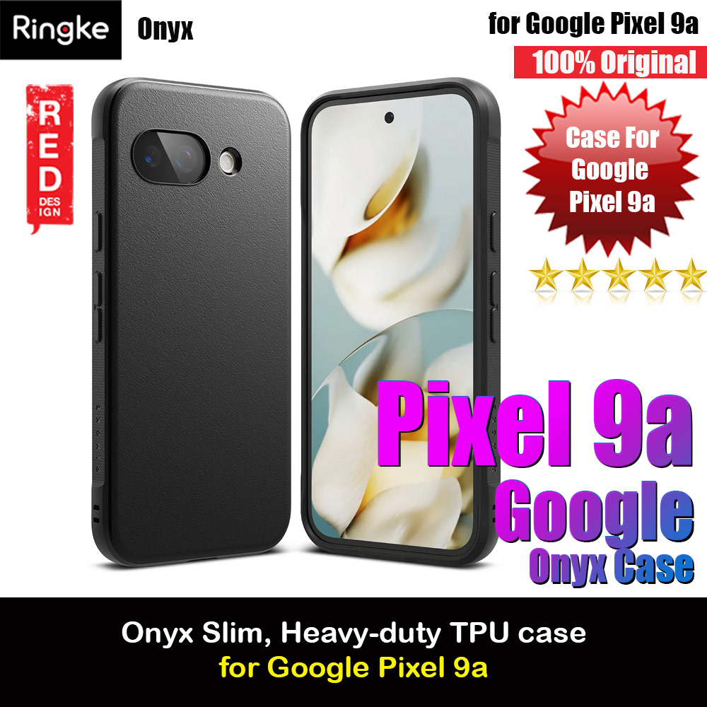 Picture of Ringke Onyx Slim Heavy Duty Drop Protection Case for Google Pixel 9a (Black) Google Pixel 9a- Google Pixel 9a Cases, Google Pixel 9a Covers, iPad Cases and a wide selection of Google Pixel 9a Accessories in Malaysia, Sabah, Sarawak and Singapore 