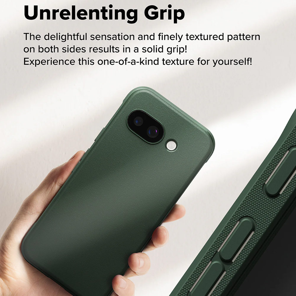 Picture of Google Pixel 9a Case | Ringke Onyx Slim Heavy Duty Drop Protection Case for Google Pixel 9a (Dark Green)