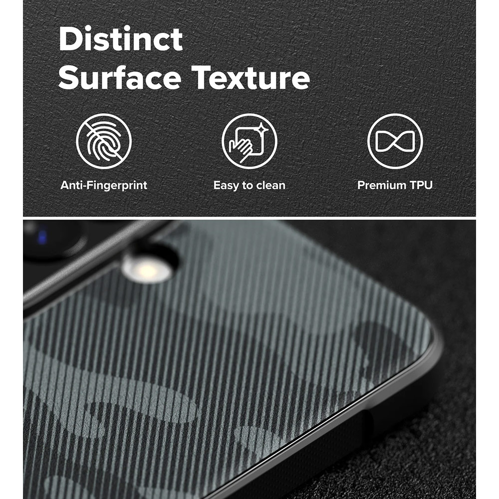 Picture of Samsung Galaxy A57 Case | Ringke Onyx Slim TPU Protection Case for Samsung Galaxy A57 (Camo Black)