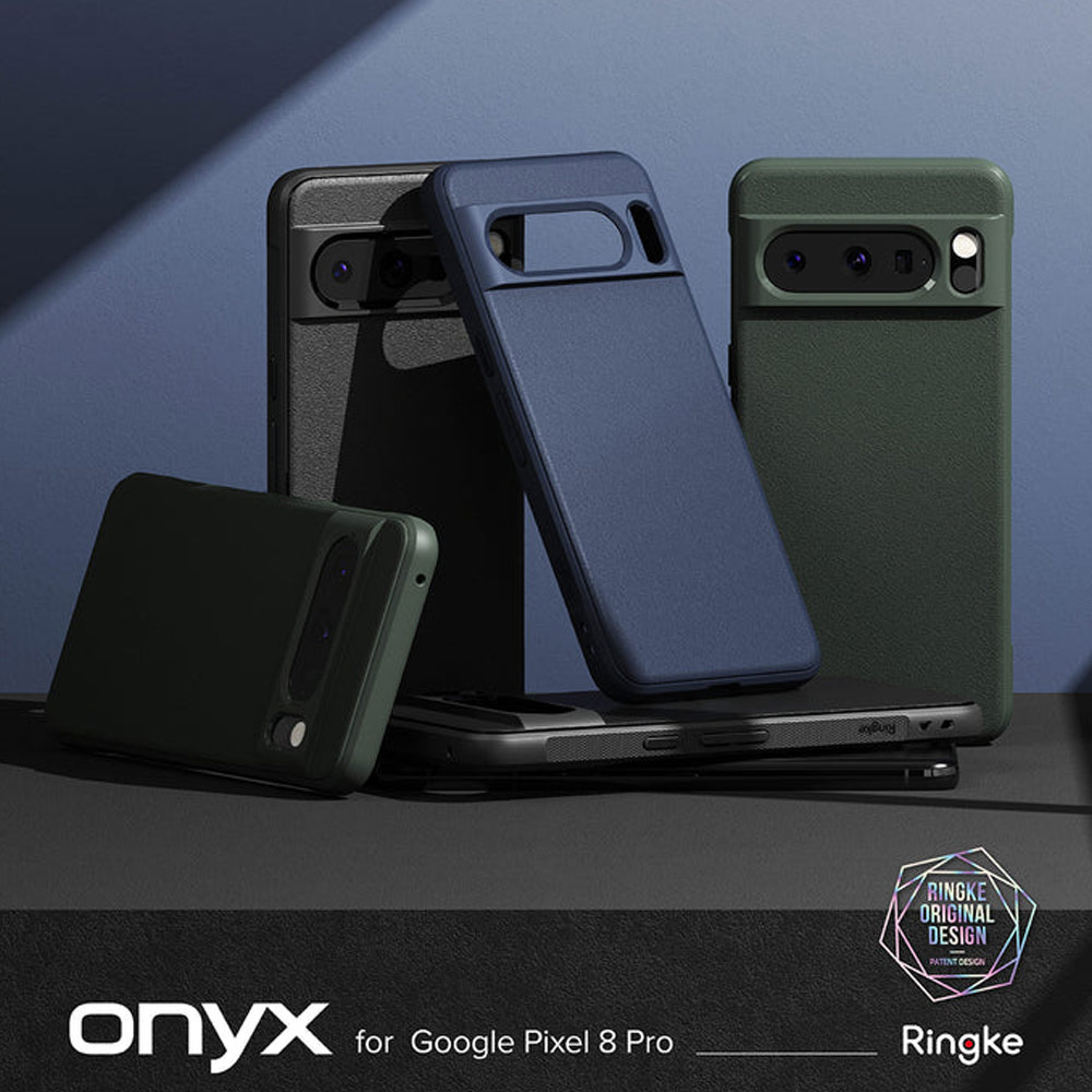 Picture of Google Pixel 8 Pro Case | Ringke Onyx Heavy Duty Drop Protection Case for Google Pixel 8 Pro (Navy)