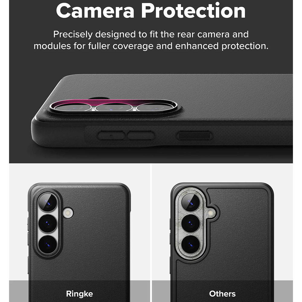 Picture of Samsung Galaxy S26 Case | Ringke Onyx Slim TPU Protection Case for Samsung Galaxy S26 (Black)