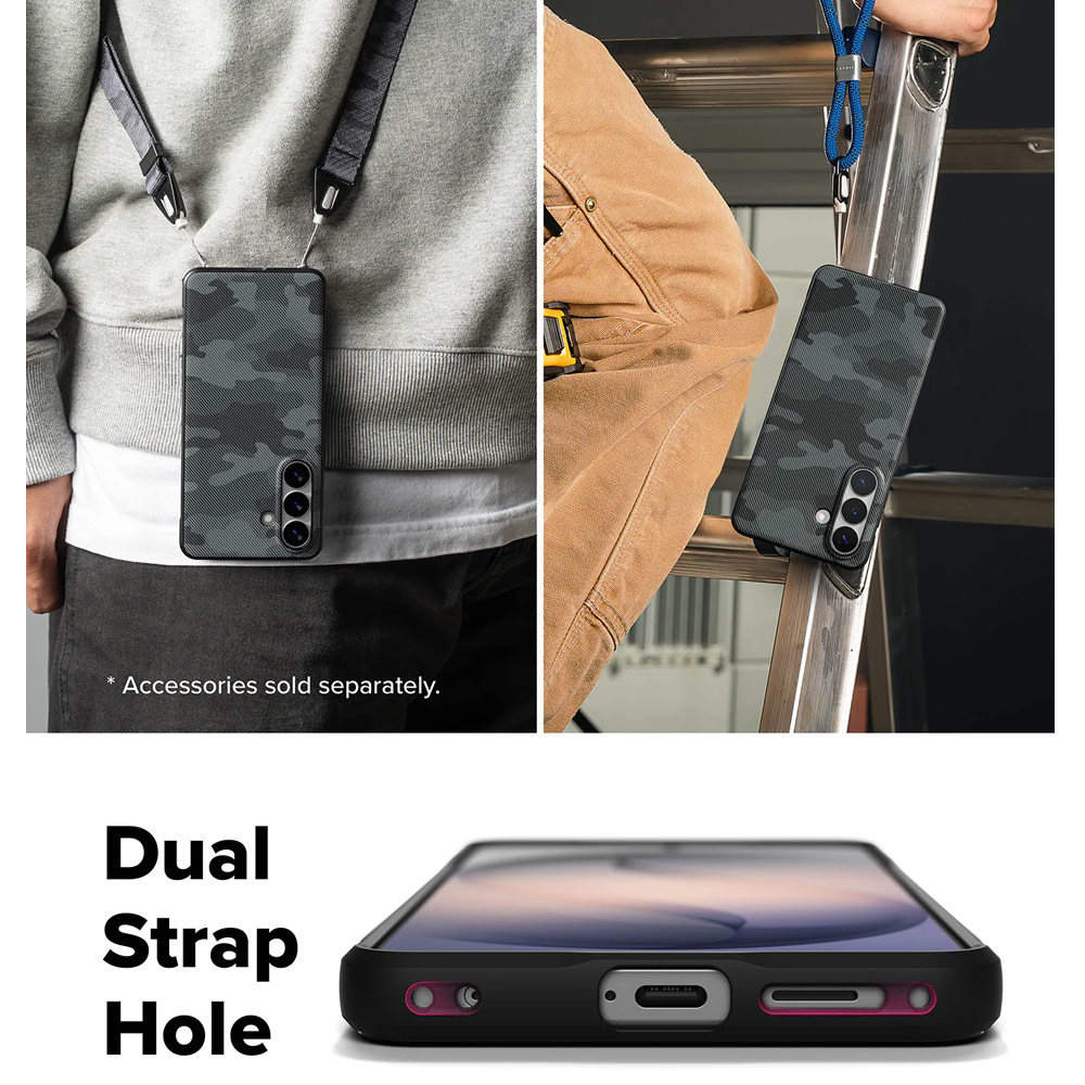 Picture of Samsung Galaxy S26 Case | Ringke Onyx Slim TPU Protection Case for Samsung Galaxy S26 (Camo Black)