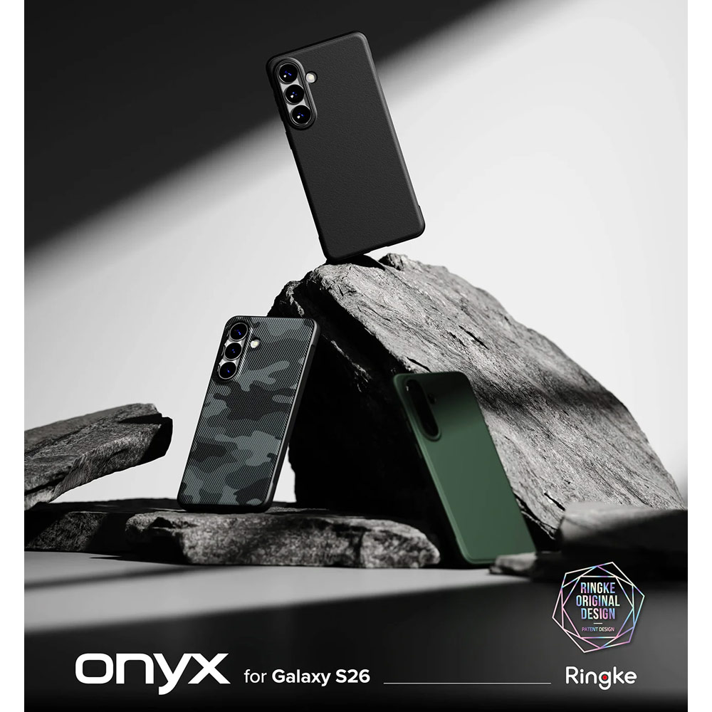 Picture of Samsung Galaxy S26 Case | Ringke Onyx Slim TPU Protection Case for Samsung Galaxy S26 (Dark Green)