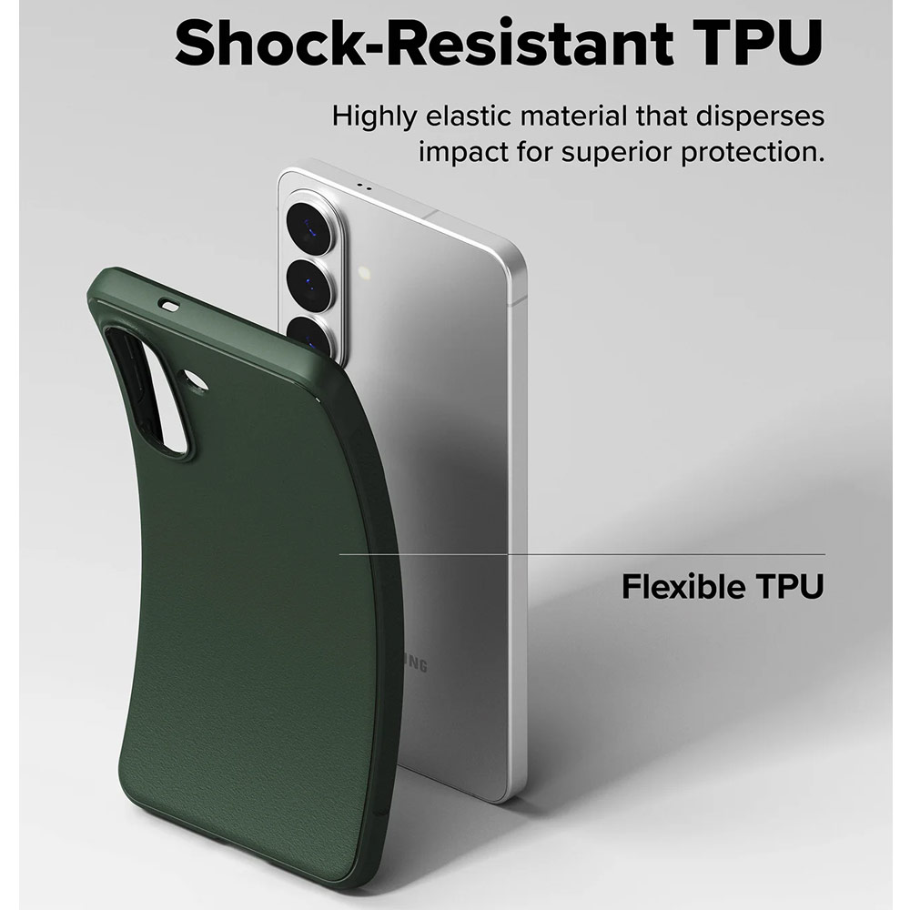 Picture of Samsung Galaxy S26 Case | Ringke Onyx Slim TPU Protection Case for Samsung Galaxy S26 (Dark Green)