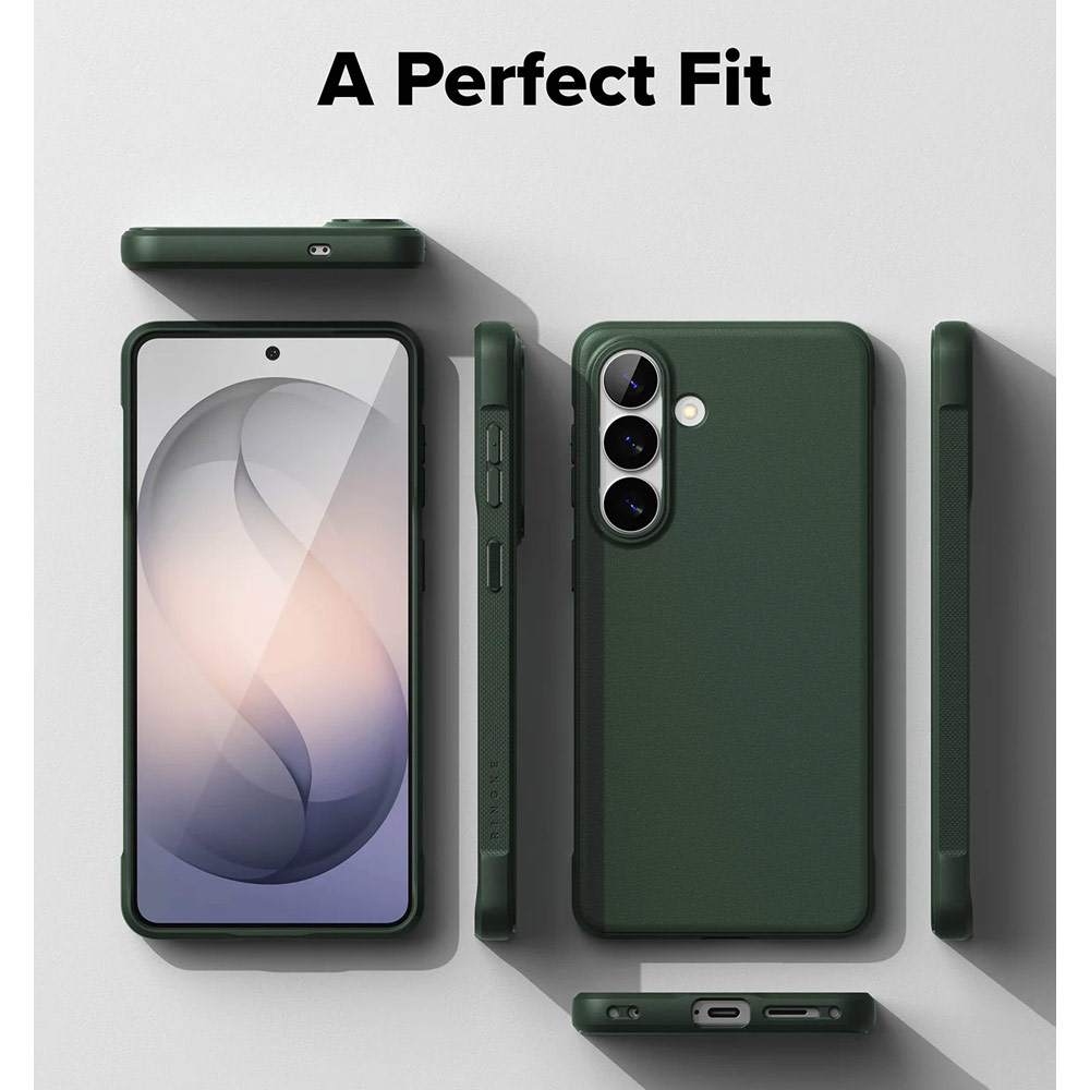 Picture of Samsung Galaxy S26 Case | Ringke Onyx Slim TPU Protection Case for Samsung Galaxy S26 (Dark Green)