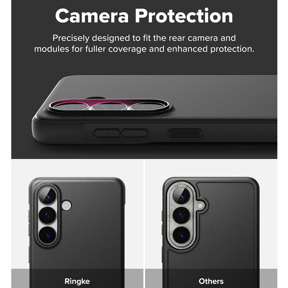 Picture of Samsung Galaxy S26 Plus Case | Ringke Onyx Slim TPU Protection Case for Samsung Galaxy S26 Plus (Black)