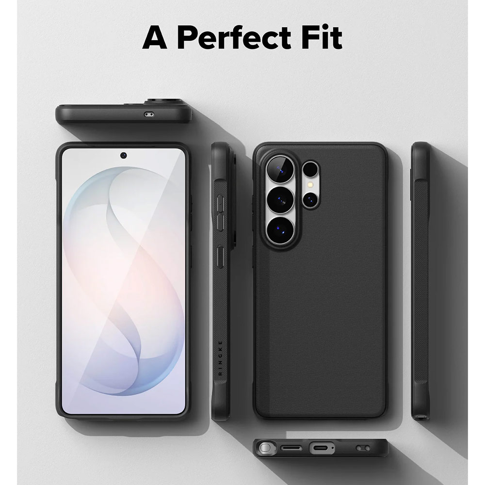 Picture of Samsung Galaxy S26 Ultra Case | Ringke Onyx Slim TPU Protection Case for Samsung Galaxy S26 Ultra (Black)