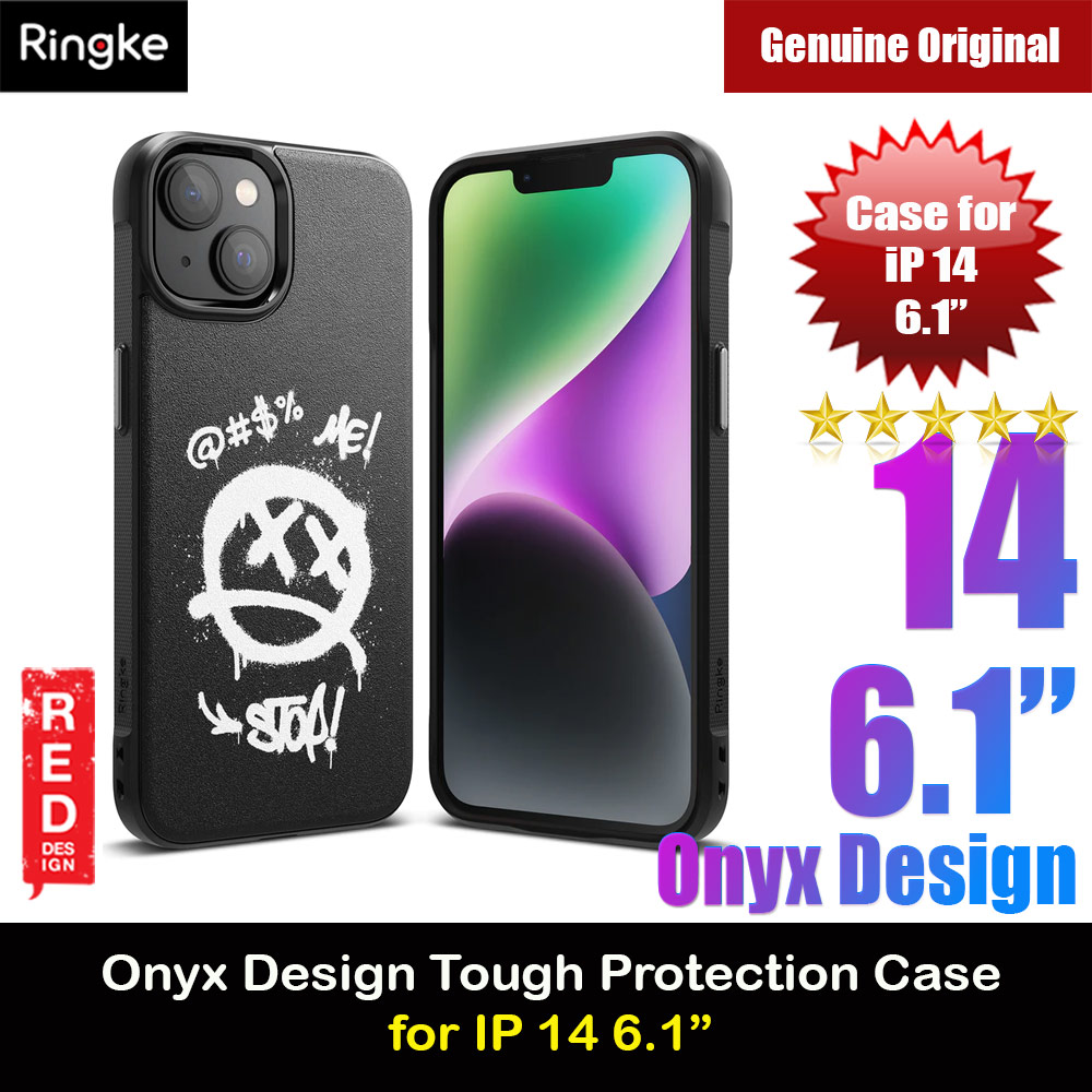 Picture of Ringke Onyx Design Tough Heavy Duty Protection Case for Apple iPhone 14 6.1 (Grafitti) Apple iPhone 14 6.1- Apple iPhone 14 6.1 Cases, Apple iPhone 14 6.1 Covers, iPad Cases and a wide selection of Apple iPhone 14 6.1 Accessories in Malaysia, Sabah, Sarawak and Singapore 