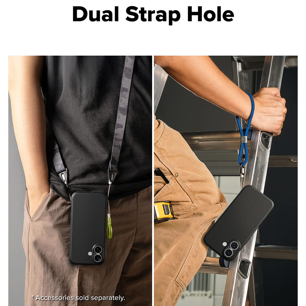 Picture of Apple iPhone 17 6.3 Case | Ringke Onyx Magnetic TPU Anti Finger Print Anti Slip Drop Protection Case for iPhone 17 6.3 (Black)