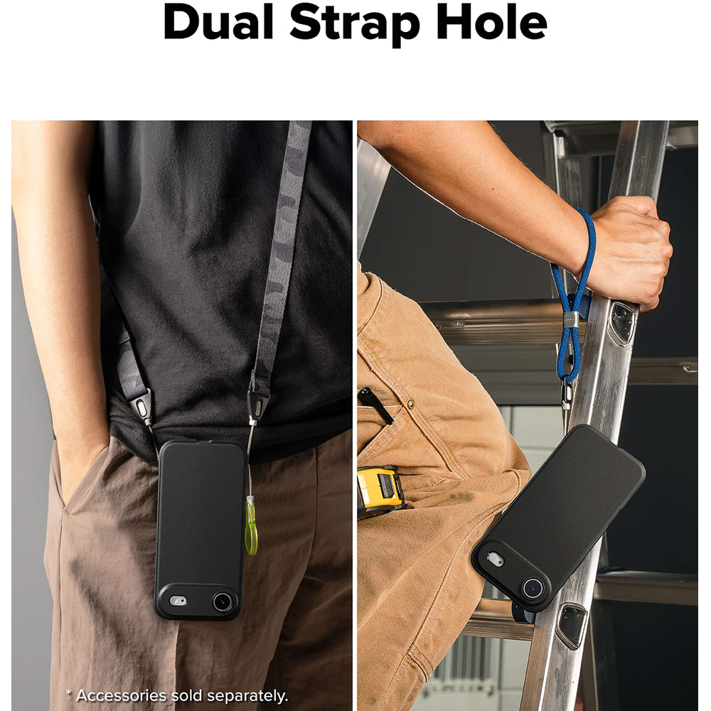 Picture of Apple iPhone Air 6.5 Case | Ringke Onyx Magnetic TPU Anti Finger Print Anti Slip Drop Protection Case for iPhone Air 6.5 (Black)