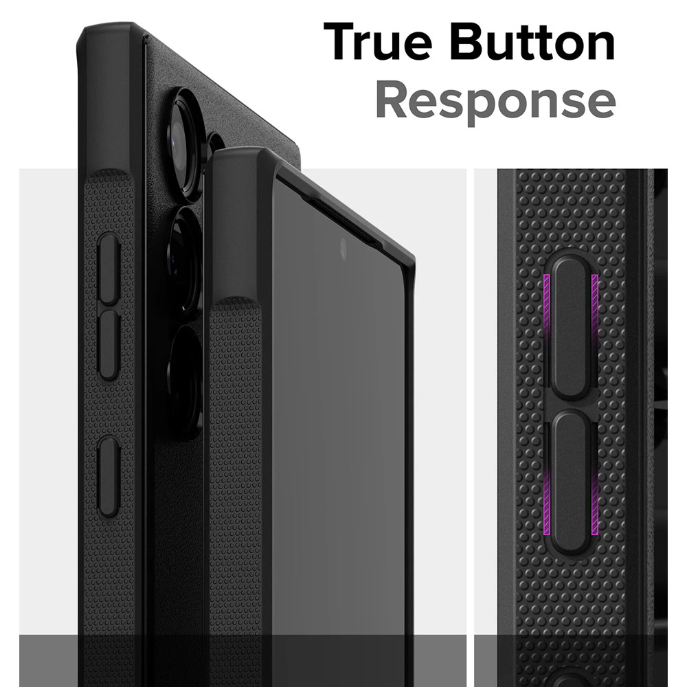 Picture of Samsung Galaxy S24 Ultra Case | Ringke Onyx Magnetic Heavy Duty Protection Case for Samsung Galaxy S24 Ultra (Black)