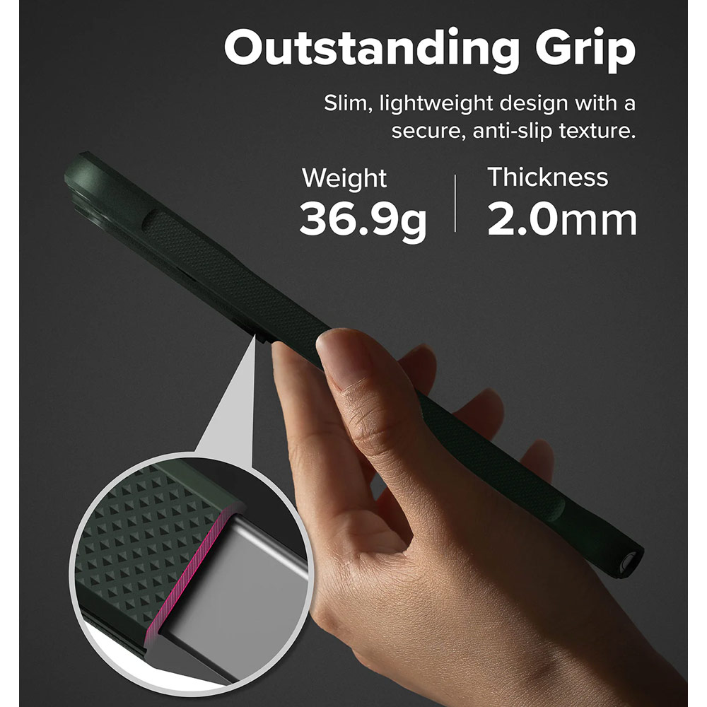 Picture of Samsung Galaxy S26 Ultra Case | Ringke Onyx Slim TPU Protection Case for Samsung Galaxy S26 Ultra (Dark Green)