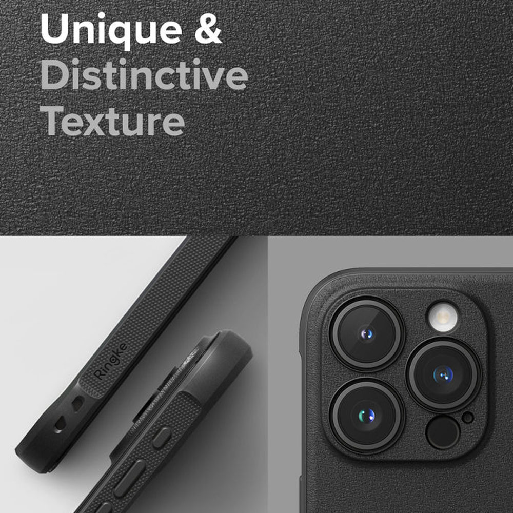 Picture of Apple iPhone 15 Pro Max 6.7 Case | Ringke Onyx Magnetic Tough Heavy Duty Slim Light Drop Protection Case for iPhone 15 Pro Max 6.7 (Black)