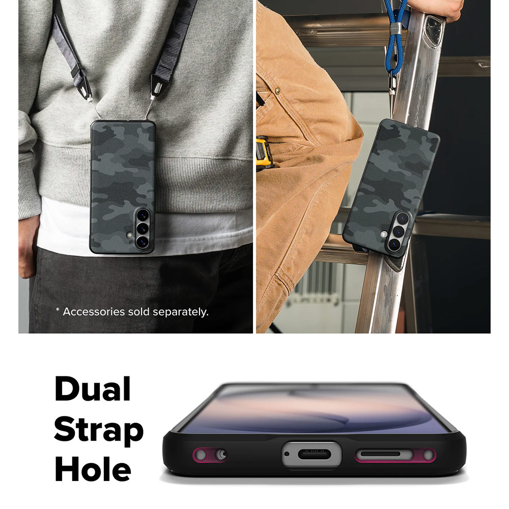 Picture of Samsung Galaxy S26 Plus Case | Ringke Onyx Magnetic Slim TPU Protection Case for Samsung Galaxy S26 Plus (Camo Black)