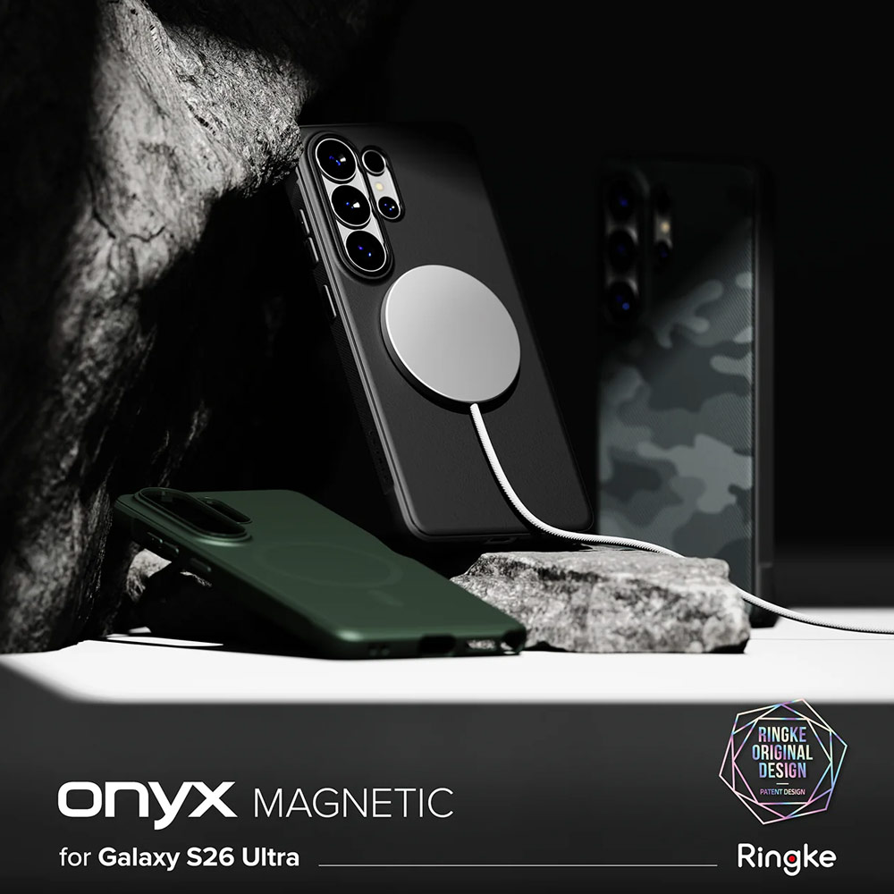 Picture of Samsung Galaxy S26 Ultra Case | Ringke Onyx Magnetic Slim TPU Protection Case for Samsung Galaxy S26 Ultra (Green)