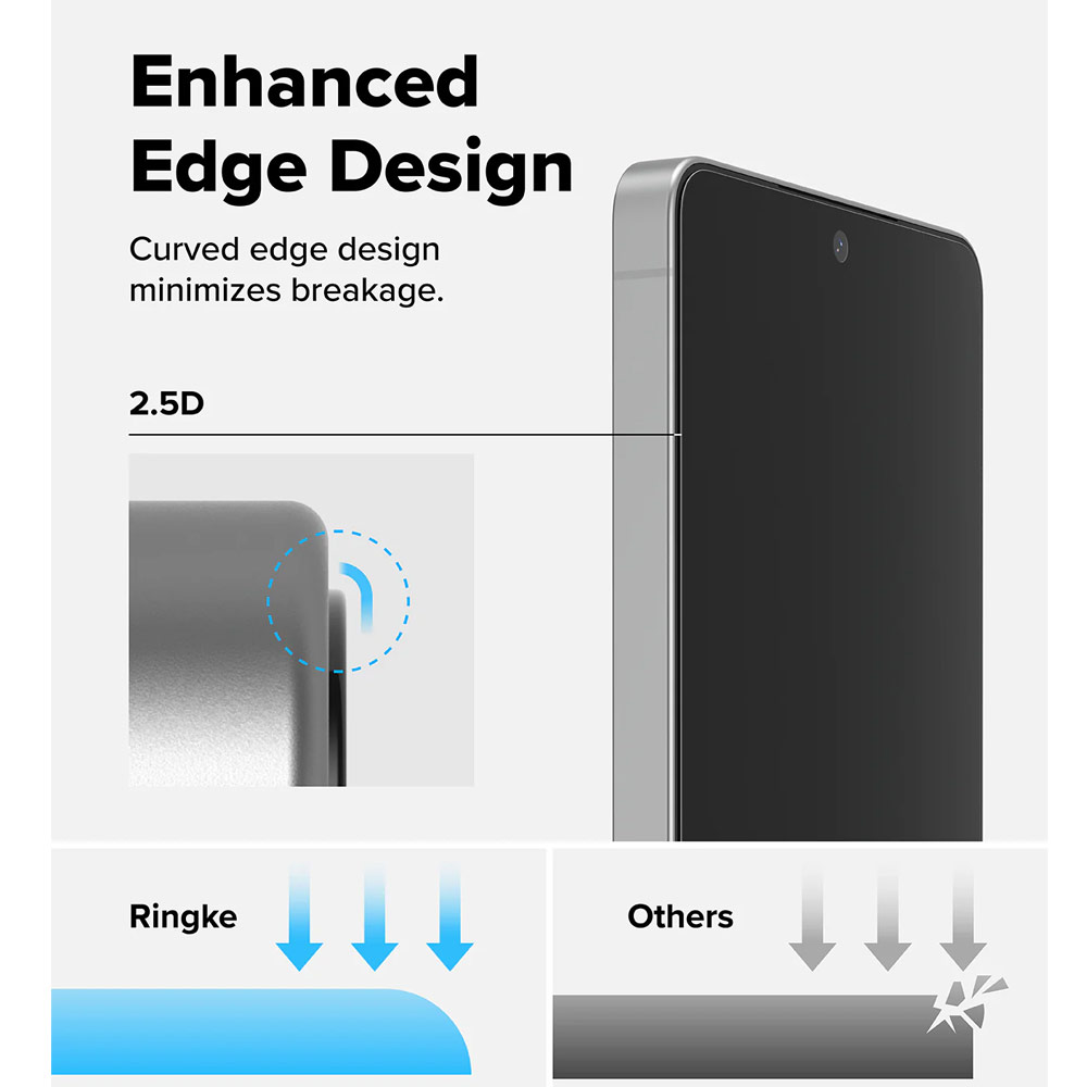 Picture of Samsung Galaxy S26 Ultra Screen Protector | Ringke Easy Slide Tempered Glass Screen Protector for Samsung Galaxy S26 Ultra (Privacy Anti Peep) 2pcs