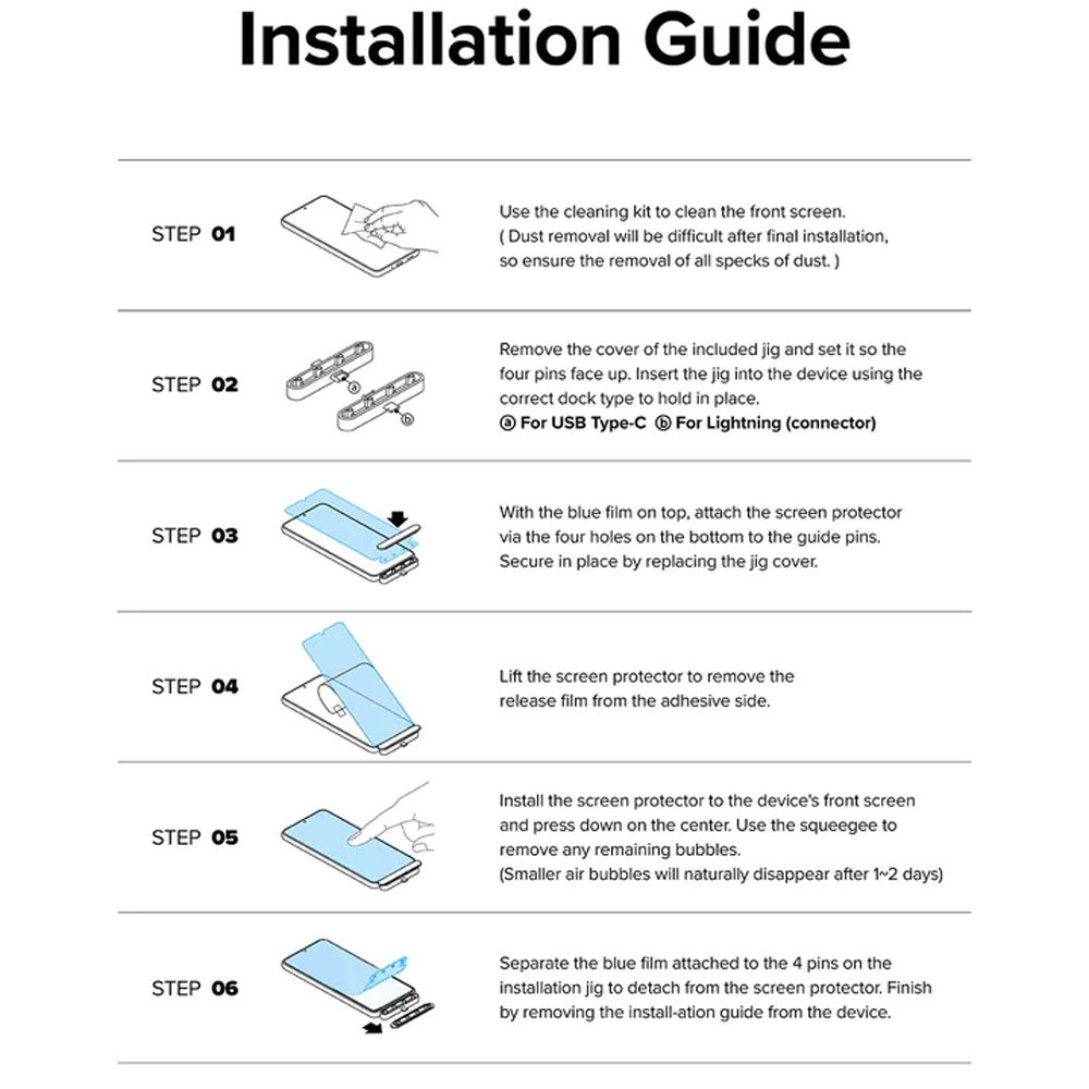 Picture of Apple iPhone 15 Plus 6.7 Screen Protector | Ringke Tempered Glass Full Cover Glass Screen Protector with Installation Jig Helper for iPhone 15 Plus 6.7 (Privacy Anti View Peep SpyBlack)
