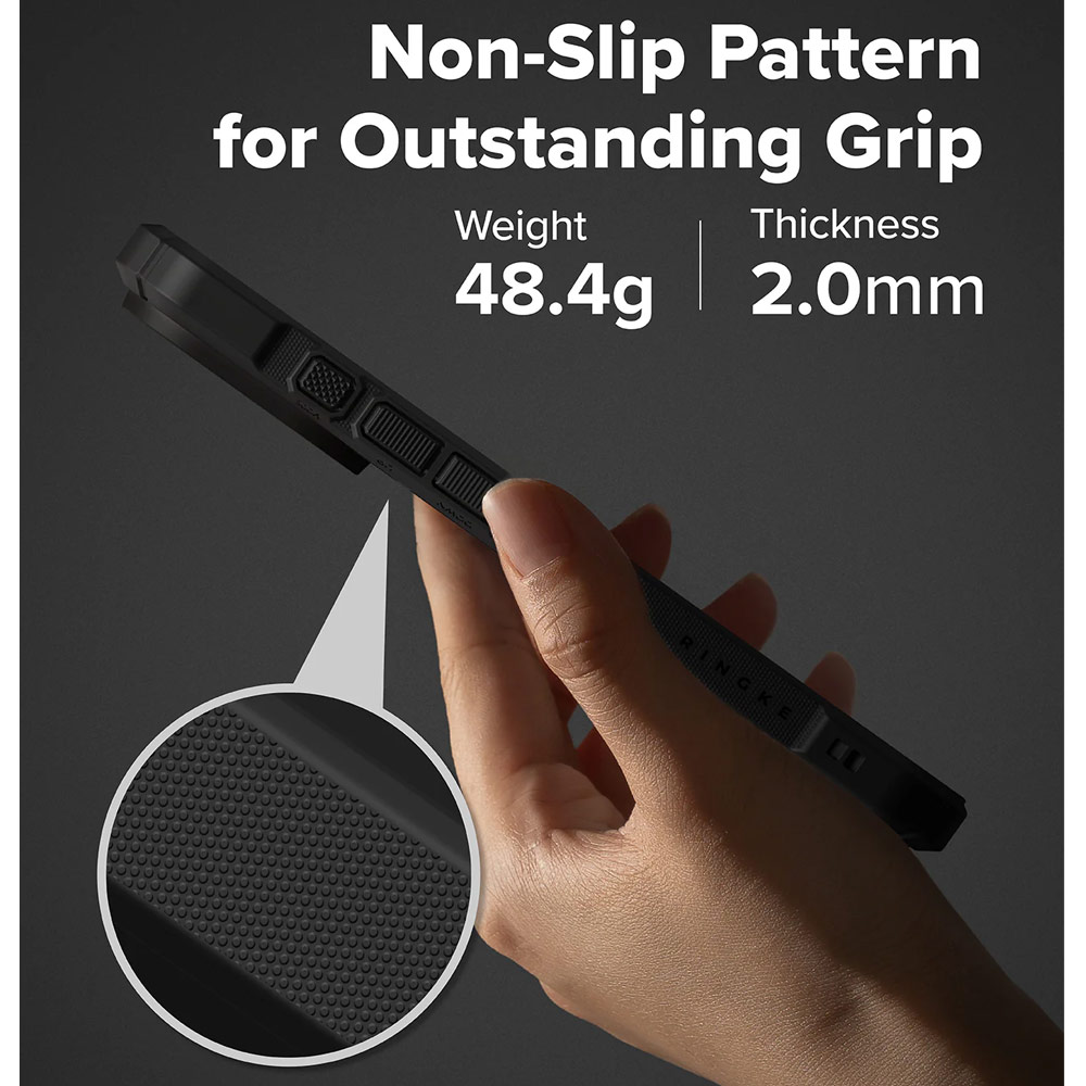 Picture of Apple iPhone 17 Pro 6.3 Case | Ringke Rugged Gear Magnetic Compatible Drop Protection Case for iPhone 17 Pro 6.3 (Camo Black)