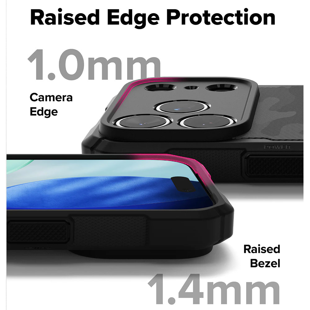 Picture of Apple iPhone 17 Pro 6.3 Case | Ringke Rugged Gear Magnetic Compatible Drop Protection Case for iPhone 17 Pro 6.3 (Camo Black)