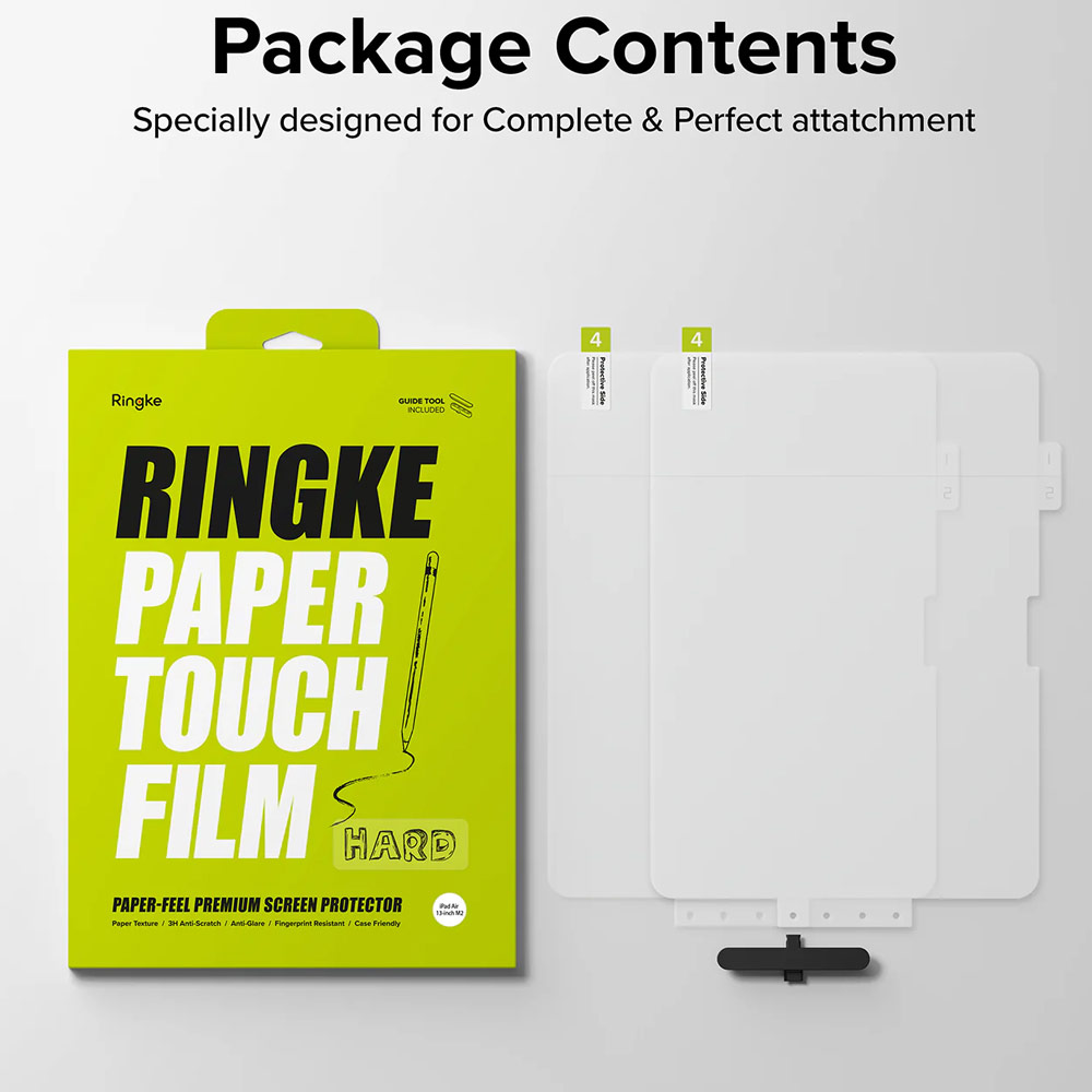 Picture of Apple iPad Air 13  M2 2024 Screen Protector | Ringke Hard Film Screen Protector  for iPad Air 13 M2 2024 M3 2025 (2pcs)