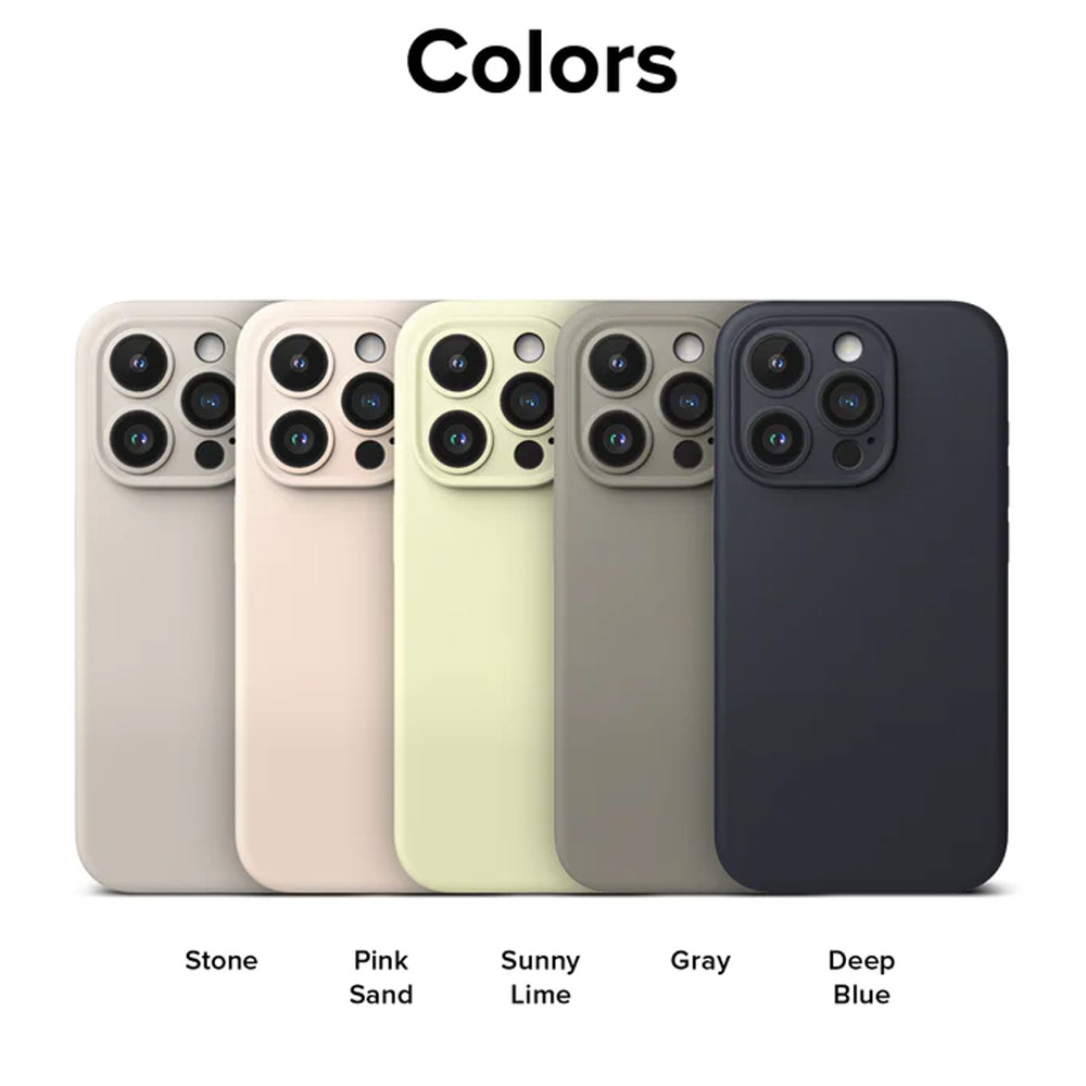 Picture of Apple iPhone 15 Plus 6.7 Case | Ringke Silicone Magnetic Drop Protection Case for Apple iPhone 15 Plus 6.7 (Sunny Lime)