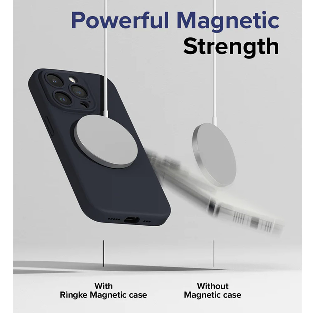 Picture of Apple iPhone 15 Plus 6.7 Case | Ringke Silicone Magnetic Drop Protection Case for Apple iPhone 15 Plus 6.7 (Sunny Lime)