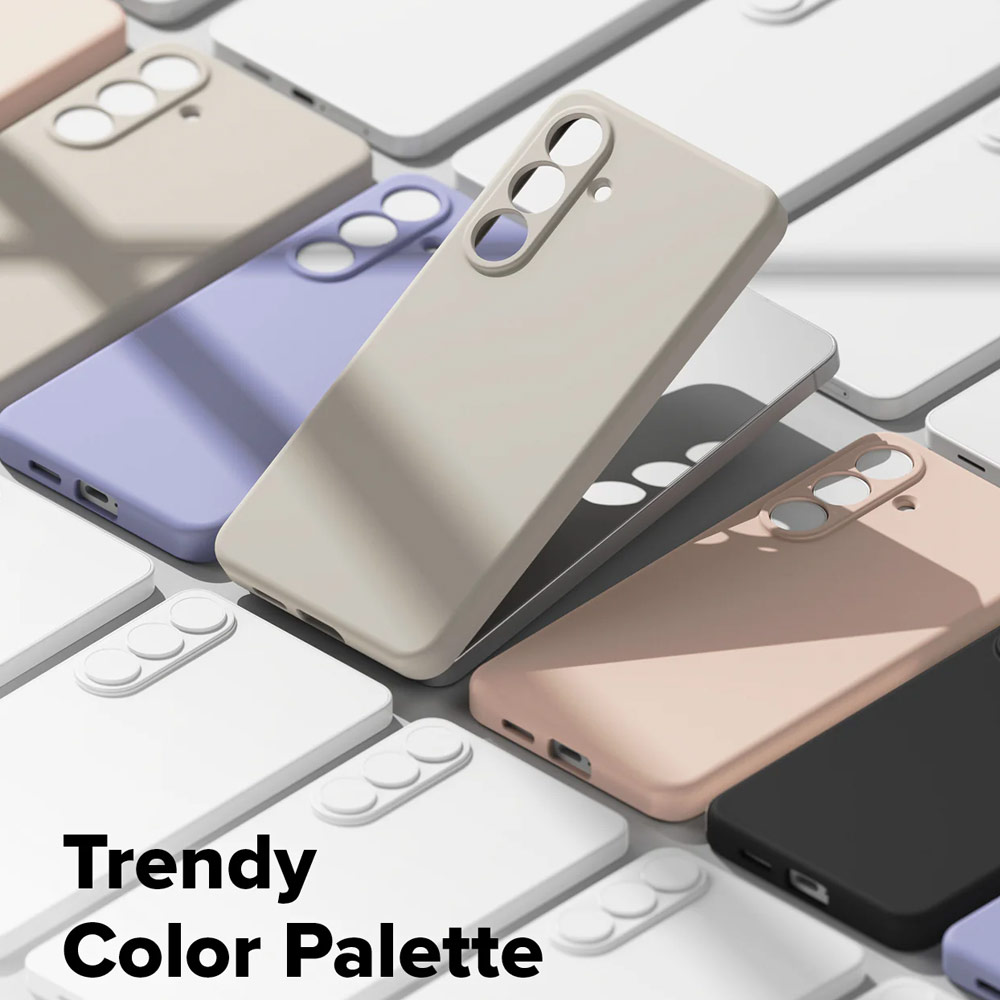 Picture of Samsung Galaxy S26 Case | Ringke Silicone Magnetic Soft Protection Case for Samsung Galaxy S26 (Black)