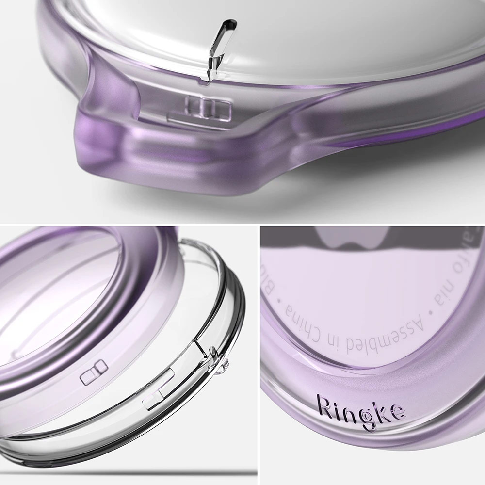 Picture of Apple Air Tag Case | Ringke Slim Case Slim and Lightweight Case for Airtag (Purple)