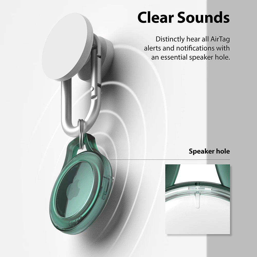 Picture of Apple Air Tag Case | Ringke Slim Case Slim and Lightweight Case for Airtag (Purple)