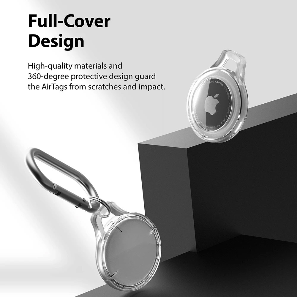 Picture of Apple Air Tag Case | Ringke Slim Case Slim and Lightweight Case for Airtag (Purple)