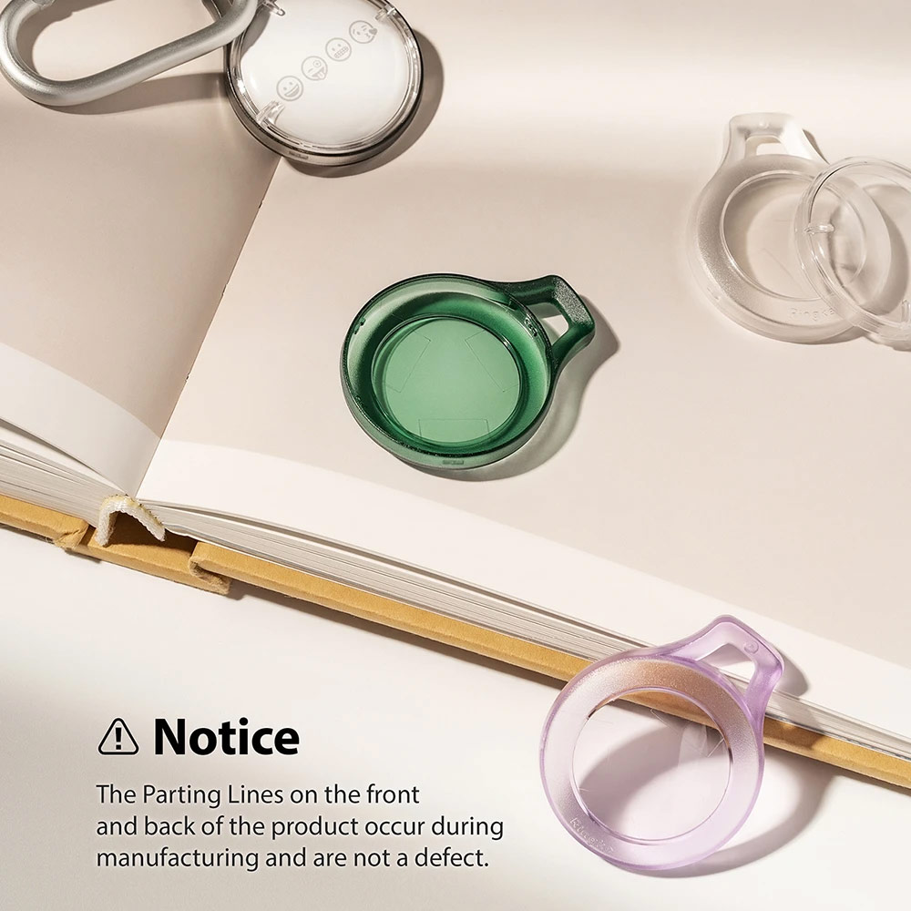 Picture of Apple Air Tag Case | Ringke Slim Case Slim and Lightweight Case for Airtag (Purple)