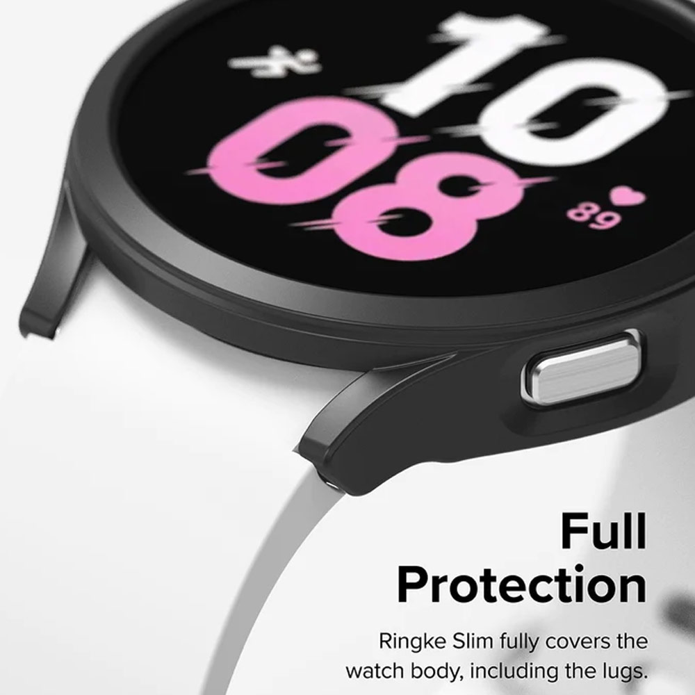 Picture of Samsung Galaxy Watch 5 40mm Case | Ringke Slim Case Durable PC Protection Case for Samsung Galaxy Watch 5 Series 40mm (Dark Chrome)