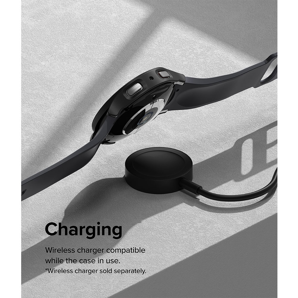 Picture of Samsung Galaxy Watch 5 40mm Case | Ringke Slim Case Durable PC Protection Case for Samsung Galaxy Watch 5 Series 40mm (Matte Black)