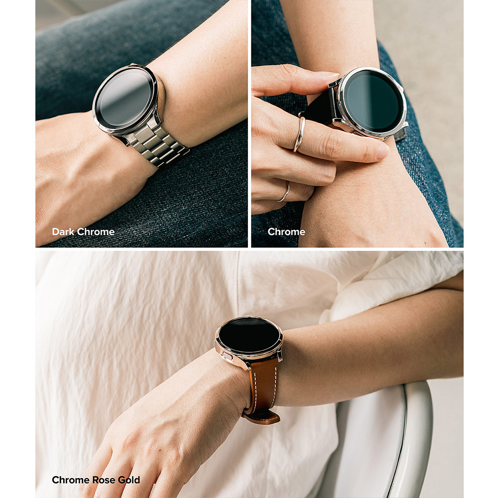 Picture of Samsung Galaxy Watch 5 40mm Case | Ringke Slim Case Durable PC Protection Case for Samsung Galaxy Watch 5 Series 40mm (Matte Black)