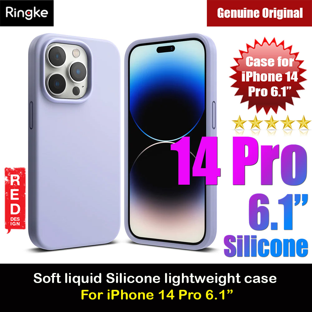 Picture of Ringke Soft Liquid Silicone Protection Case for iPhone 14 Pro 6.1 (Lavender) Apple iPhone 14 Pro 6.1- Apple iPhone 14 Pro 6.1 Cases, Apple iPhone 14 Pro 6.1 Covers, iPad Cases and a wide selection of Apple iPhone 14 Pro 6.1 Accessories in Malaysia, Sabah, Sarawak and Singapore 