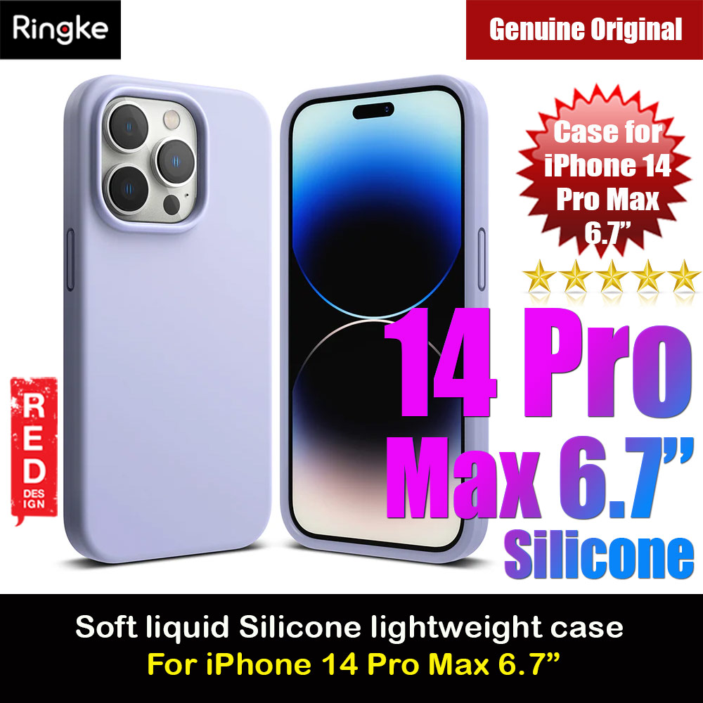 Picture of Ringke Soft Liquid Silicone Protection Case for iPhone 14 Pro Max 6.7 (Lavender) Apple iPhone 14 Pro Max 6.7- Apple iPhone 14 Pro Max 6.7 Cases, Apple iPhone 14 Pro Max 6.7 Covers, iPad Cases and a wide selection of Apple iPhone 14 Pro Max 6.7 Accessories in Malaysia, Sabah, Sarawak and Singapore 