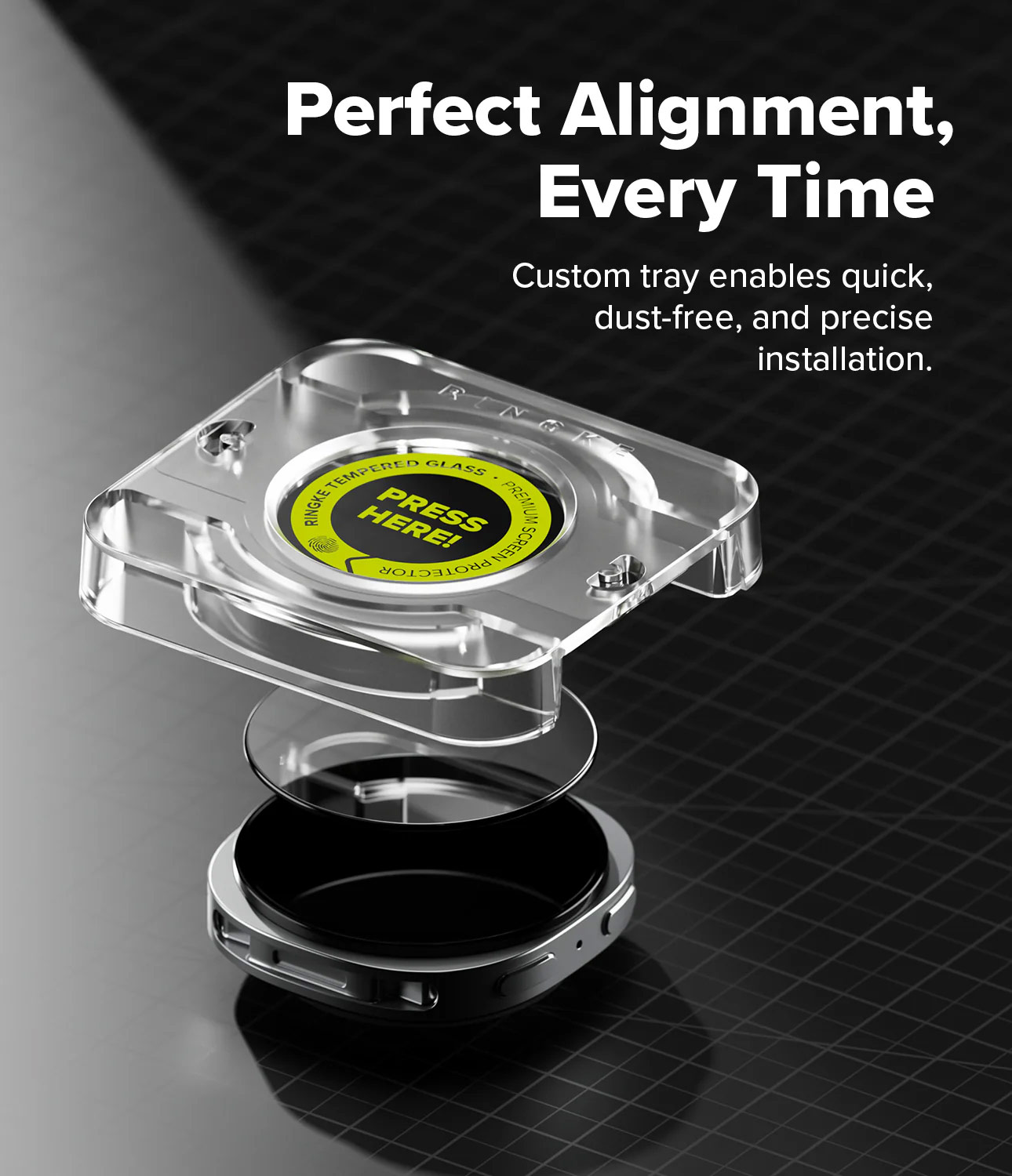 Picture of Samsung Galaxy Watch 8 40mm | Ringke Tempered Glass Pro for Samsung Galaxy Watch 8 40mm (2pcs)