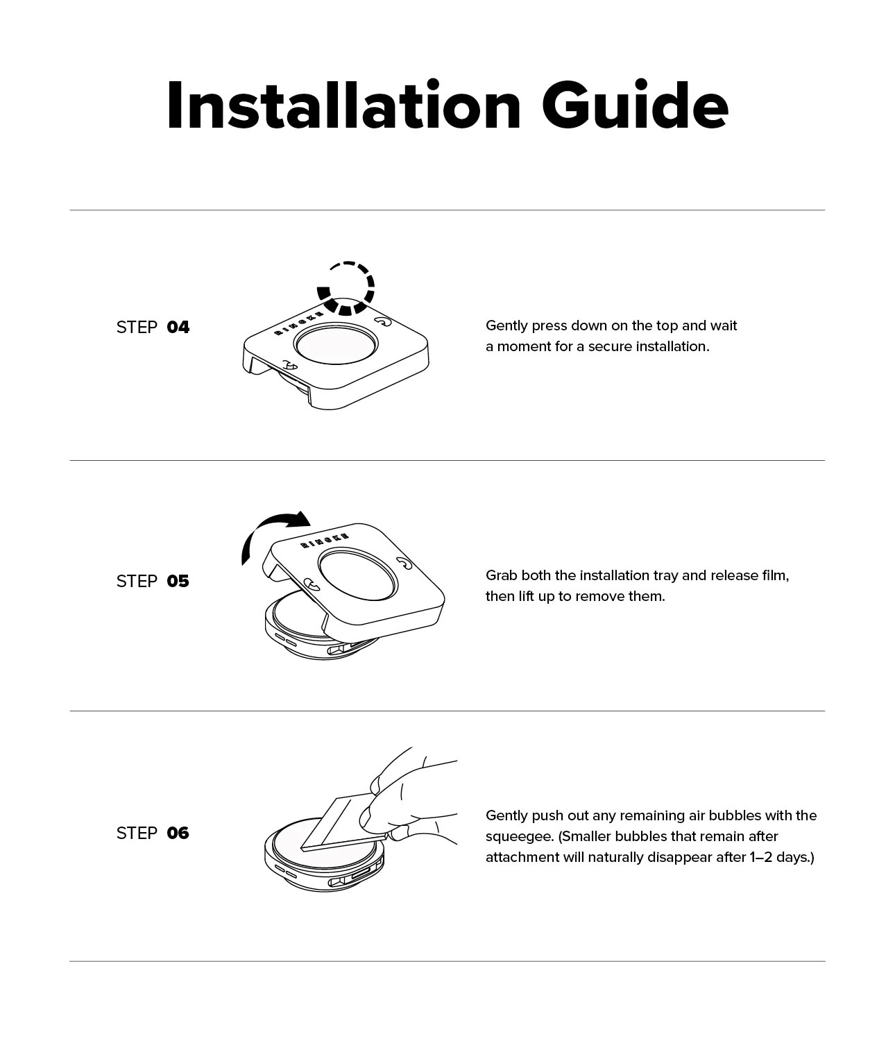 Picture of Samsung Galaxy Watch 8 44mm  | Ringke Tempered Glass Pro for Samsung Galaxy Watch 8 44mm (2pcs)