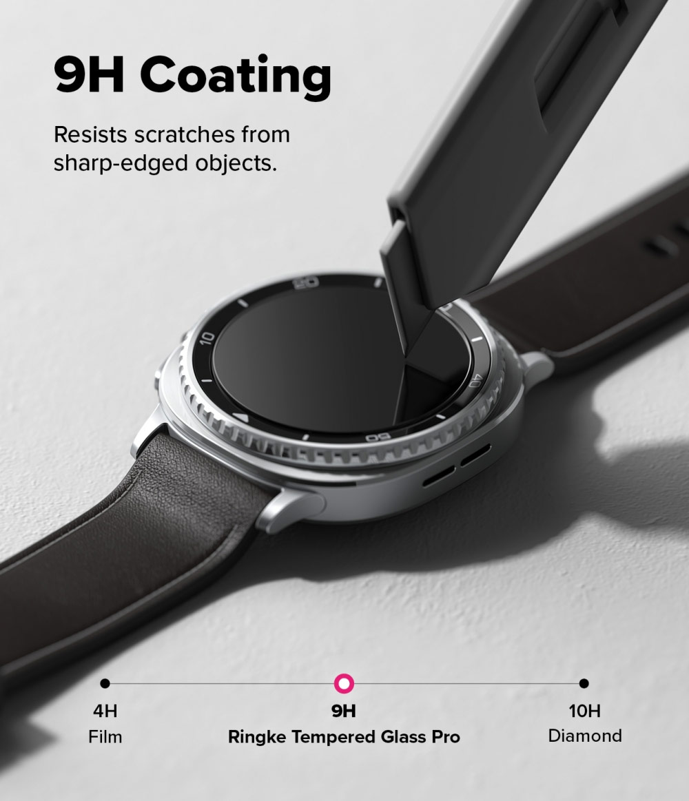 Picture of Samsung Galaxy Watch 8 Classic 46mm  | Ringke Tempered Glass Pro for Samsung Galaxy Watch 8 Classic 46mm (2pcs)