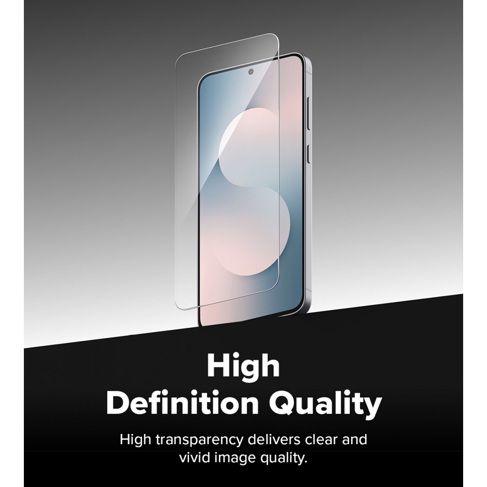 Picture of Samsung Galaxy S25 FE Screen Protector | Ringke Easy Slide Tempered Glass Screen Protector for Samsung Galaxy S25 FE (Clear) 2pcs