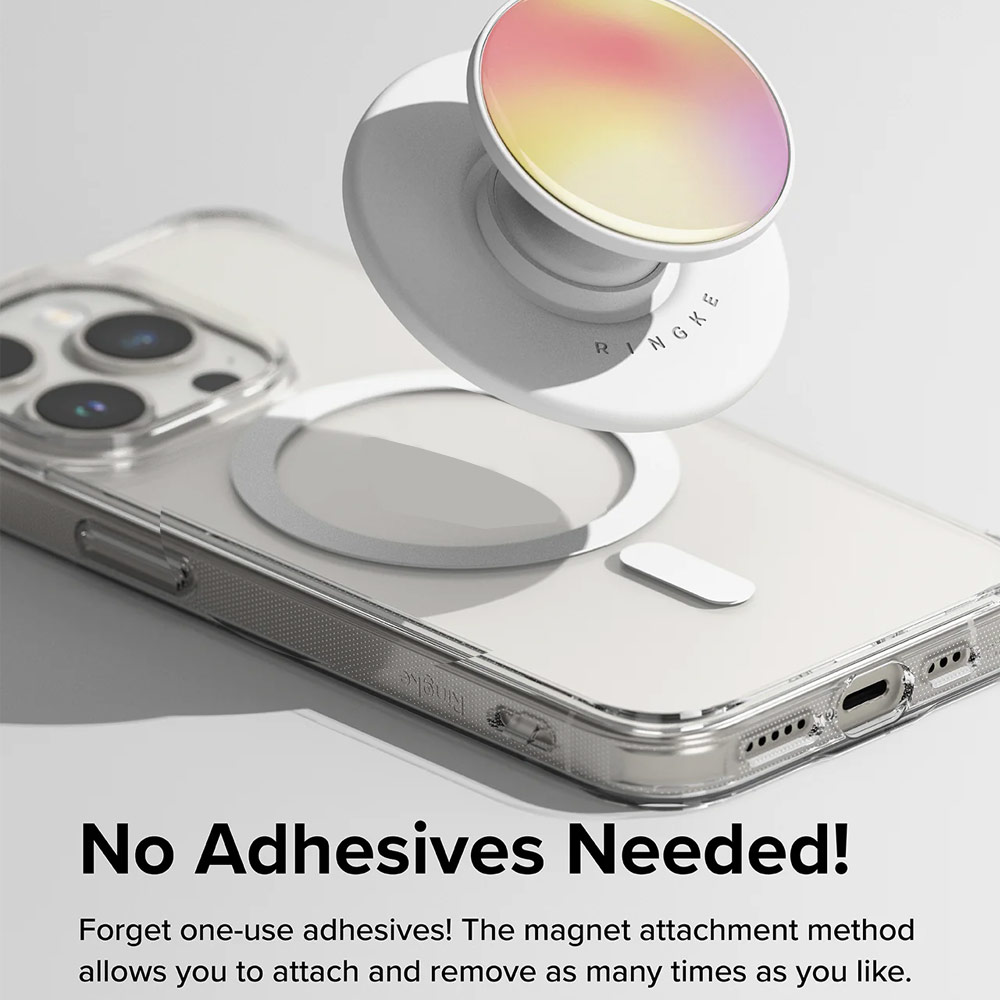 Picture of Ringke Tok Magnetic Grip Stand Holder Popsocket similar Grip Holder (Glossy Aloha Sunset)