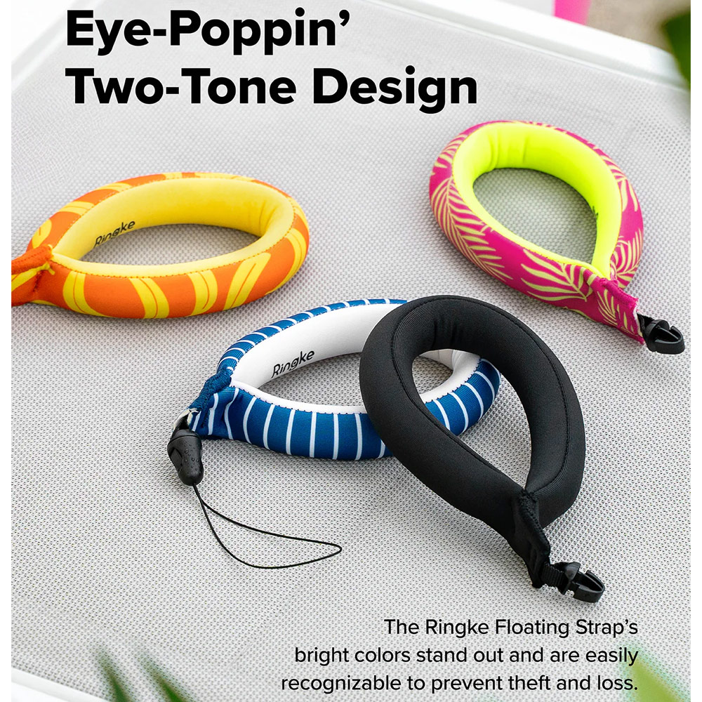 Picture of Ringke Your device will stay floating with our Ringke Floating Strap (Black)