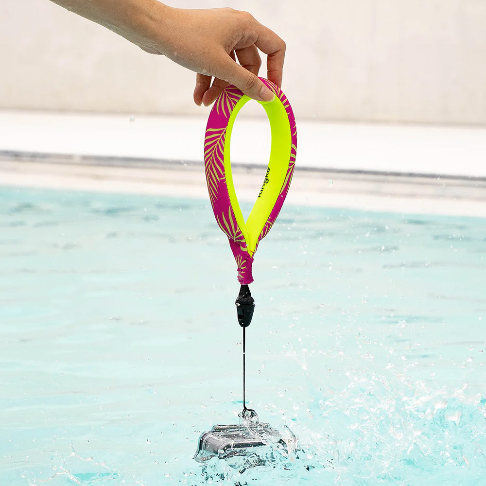 Picture of Ringke Your device will stay floating with our Ringke Floating Strap (Palm Leaves)