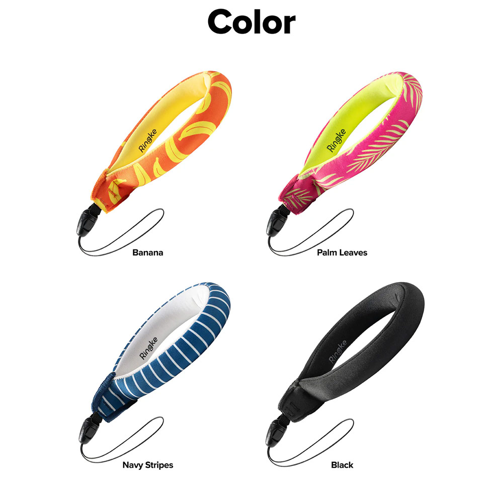 Picture of Ringke Your device will stay floating with our Ringke Floating Strap (Palm Leaves)